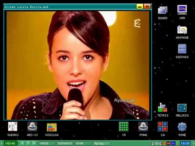 Video clip on &quot;Laisla Bonita&quot; song by Alizee