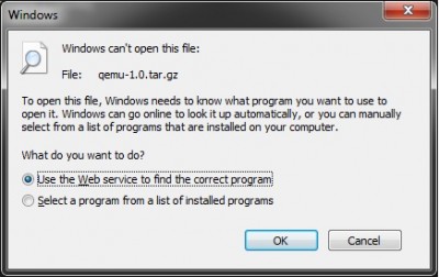 Windows 7 Pro SP1 - Attempt to Open .tar.gz file