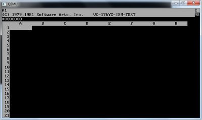 visicalc running on xtremeos