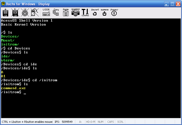 Acess Basic Screenshot